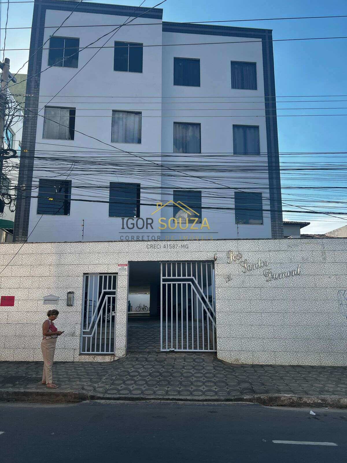 Apartamento à venda com 3 quartos - Santos Dumont 1,Governador Valadares